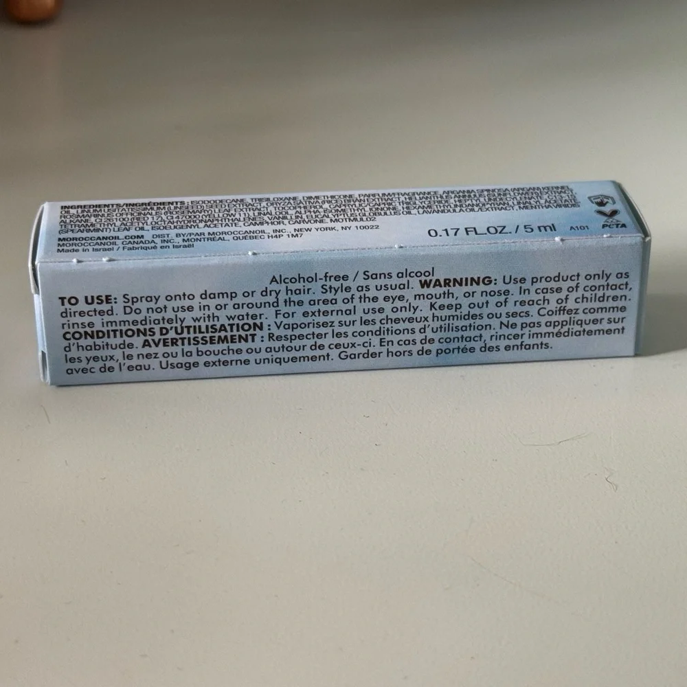 3/$15 MoroccanOil MoroccanOil Treatment Mist Mini Sample 5 mL